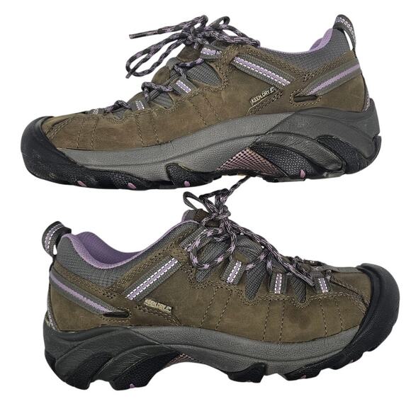 Keen Targhee II Low Cut Waterproof Leather Hiking Shoes Women's Size 9 - Picture 1 of 10